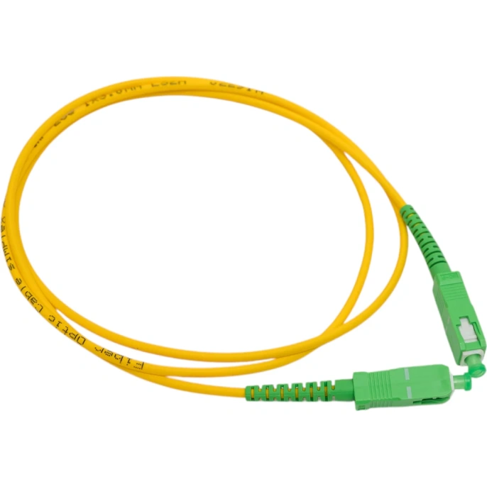 Оптический патч-корд REXANT (SM), 9/125 (OS2), SC/APC-SC/APC, (Simplex), LSZH, 1 м 50-2022