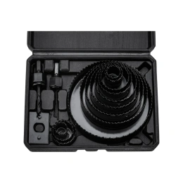 Набор кольцевых пил по дереву, 19-127 мм, 16 предметов KRANZ KR-92-0253