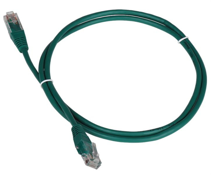 Патч-корд LanMaster вилка RJ-45, вилка RJ-45, кат.5E, ПВХ, 0.15м, зеленый [twt-45-45-0.15-gn]