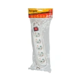 Удлинитель Navigator, NPE-S-05-300-ESC-3x0.75, с/з, с выключателем, 5 гнезд, 3м 71557