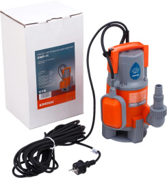 Насос дренажный КРАТОН DWP-11,  центробежный, погружной, 7500л/ч [5 04 02 011]