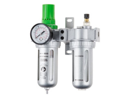 Фильтр воздушный ECO AU-02-14 с регулятором давления и маслораспылителем 1/4", 1750л/мин