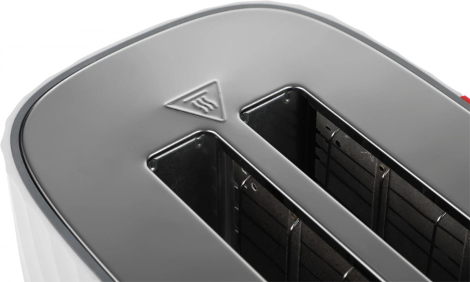 Тостер POLARIS PET 0720, белый/красный