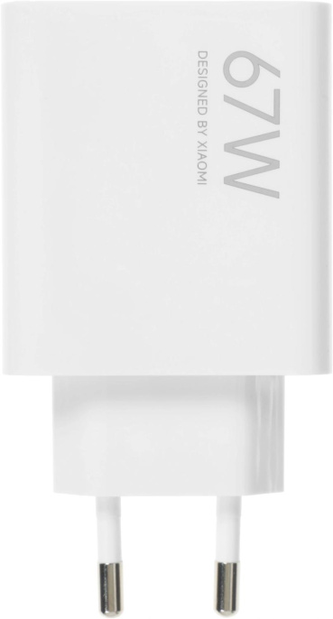 Сетевое зар./устр. Xiaomi 67W HyperCharge Power Adapter 67W 3.25A PD USB универсальное белый BHR07SKEU