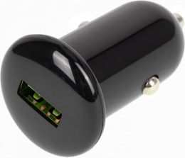 Автомобильное зарядное устройство Wiiix UCC-1-11, USB-A, 18Вт, 3A, черный