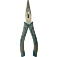 Длинногубцы RITTER Profi 160 мм, прямые, двухкомпонентная рукоятка HT320216