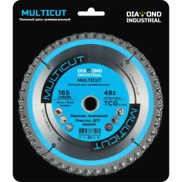 Диск пильный по мультиматериалам 165x20/16 мм, Z=48, TCG MultiCut Diamond Industrial DIDM165Z48