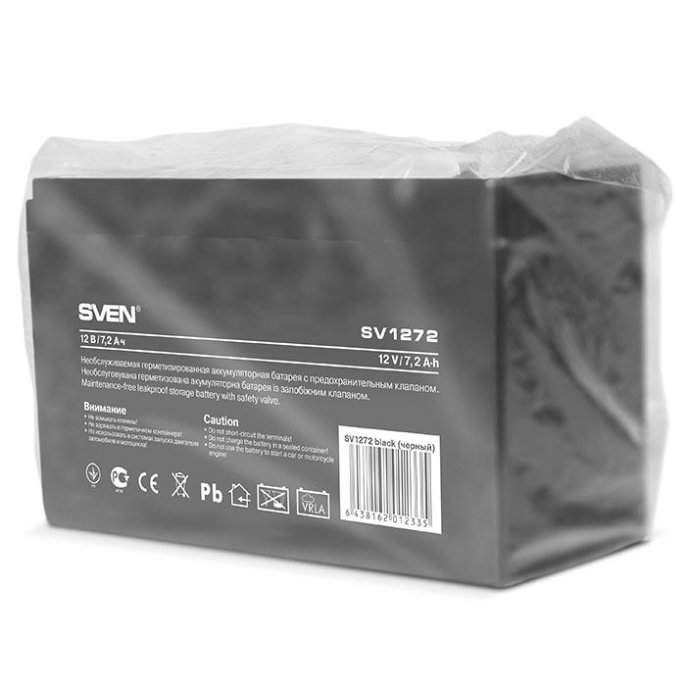 Батарея аккумуляторная Sven SV 1272 12V 7.2Ah