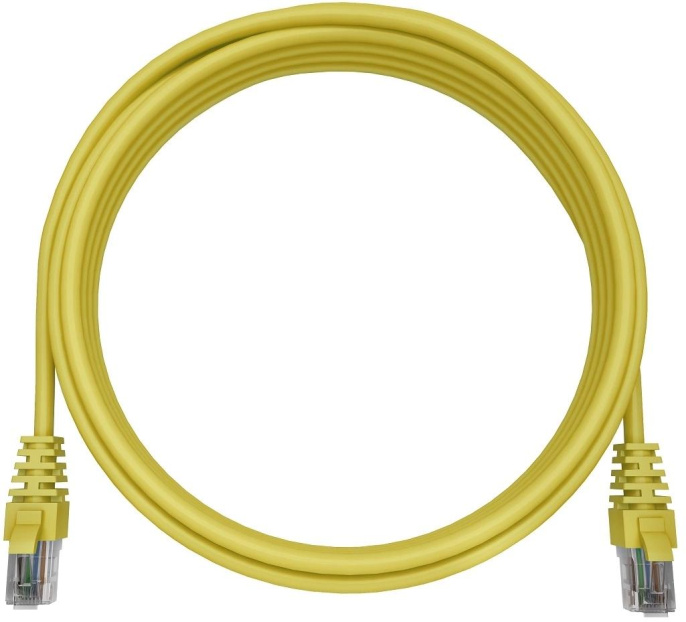Патч-корд NTSS NTSS-PC-UTP-RJ45-5e-0.15-LSZH-YL UTP RJ-45 вил.-вилка RJ-45 кат.5E 0.15м желтый LSZH 14219440