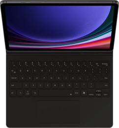 Чехол-клавиатура Samsung для Samsung Galaxy Tab S9/S9 FE/S10 FE/S10 Lite Book Cover Keyboard поликарбонат/полиуретан черный EF-DX725UBRGRU