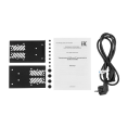 Управляемый USB over IP концентратор DistKontrolUSB-32 с 32 портами USB c 2 блоками питания / Ethernet 2 x 10/100/1000 Mb / Защитный модуль с замком