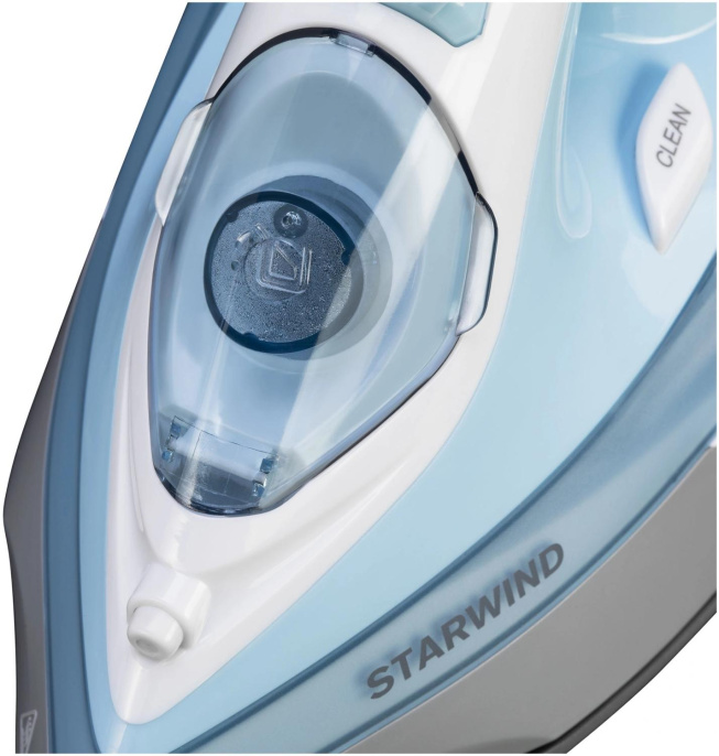 Утюг StarWind SIR2650,  2600Вт,  голубой и белый