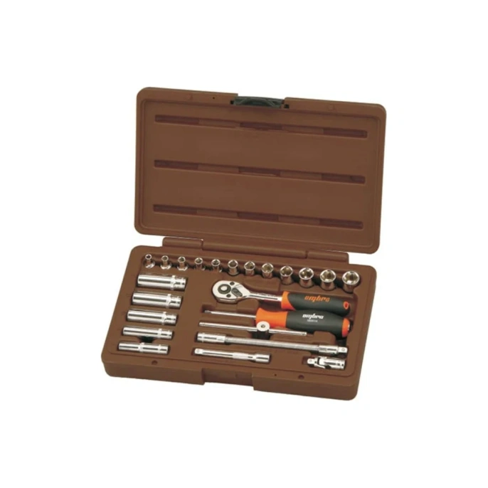Набор головок 1/4" DR 23 предмета Ombra 911423