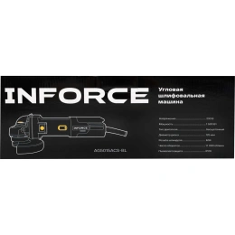 Угловая шлифовальная машина Inforce AG5015ASC-BL