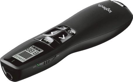 Презентер Logitech R800 USB 30м черный (910-001360)