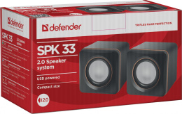 Defender#1 Акустическая 2.0 система SPK 33 5 Вт, питание от USB (65633)