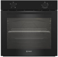 Духовой шкаф электрический Indesit IFE 2420 BL, 72л, дверца с 2 стеклами, черный
