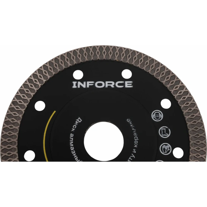 Диск алмазный турбо ультратонкий 115x22.2 мм Inforce 11-01-495