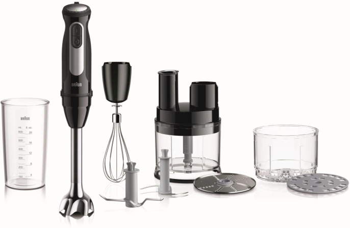 Блендер погружной Braun MQ55755MBK черный