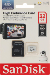Карта памяти MICRO SDHC 32GB UHS-3 SDSQQNR-032G-GN6IA SANDISK