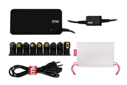 Универсальный адаптер для ноутбуков на 90Ватт/ NB Adapter STM Dual DLU90, 90W, EU AC power cord& Car Cigaratte Plug, USB 2.1A