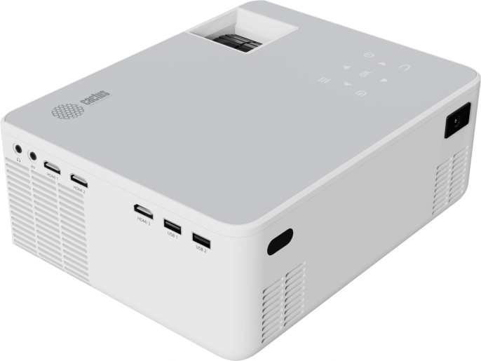 Проектор Cactus CS-PRM.04WT.WUXGA-A LCD 6400Lm LS 400Lm ANSI 1920x1080 2000:1 ресурс лампы:50000часов 2xUSB typeA 3xHDMI 2.5кг