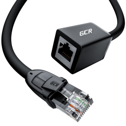 GCR Удлинитель патч-корда прямой 3.0m, UTP медь, кат.6, 24 AWG, ethernet high speed 10 Гбит/с, RJ45, GCR-52651 Greenconnect