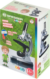 Микроскоп Bresser Biotar монокуляр 300-1200x на 3 объектива