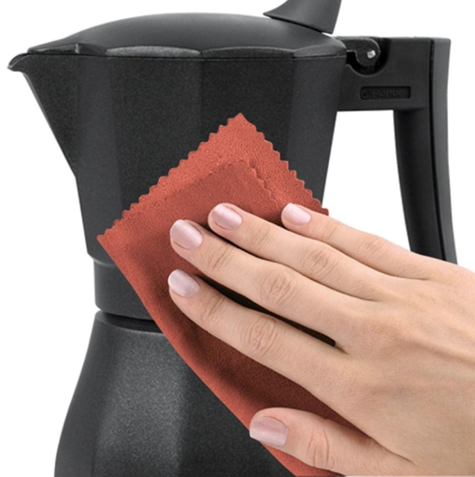 Кофеварка гейзерн. Rondell Kafferro RDA-994 0.45л алюминий темно-серый