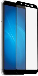 Защитное стекло для экрана DF iColor-17 для Apple iPhone XR/11 3D, 1 шт, с аппликатором для разглаживания, черный [df icolor-17 black ]