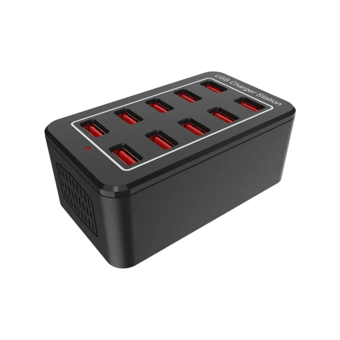 Зарядная станция PALMEXX YFY-A91 10*USB (5V-2.4A) 50W PX/PA-YFYA91