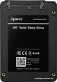 Накопитель SSD 2.5" SATA-III 240GB Apacer AS340 Panther AP240GAS340G-1 3D TLC