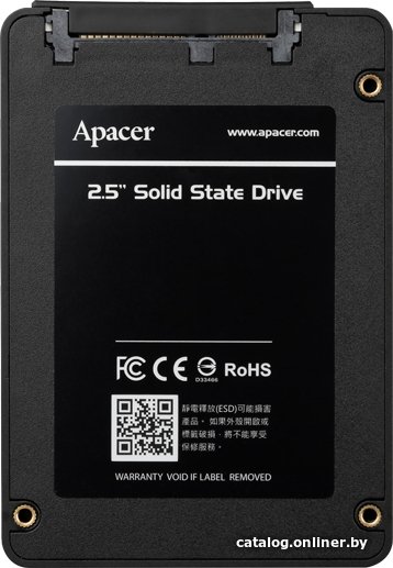 Накопитель SSD 2.5" SATA-III 240GB Apacer AS340 Panther AP240GAS340G-1 3D TLC