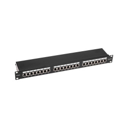 Rexant 02-0041 Панель коммутационная 19", 1U, 24 порта, STP, RJ-45, CAT 5e PRO