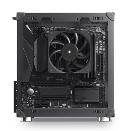Корпус без блока питания Case JONSBO C6, Mini-Tower, no fan, 1xUSB-A 3.0 + 1xUSB-C 3.1, mATX, mITX Black