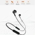 Беспроводные наушники JBL TUNE 205BT чёрные bluetooth, 12.5 мм, 120 мAч, JBLT205BTBLK