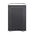 Корпус без блока питания Case JONSBO C6 MAX Handle, Mini-Tower, TG, no fan, 1xUSB-A 3.0 + 1xUSB-C 3.1, mATX, mITX Black