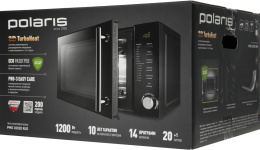 Микроволновая Печь Polaris PMO 2002D RUS 20л. 700Вт черный