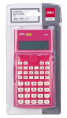 Калькулятор DELI E1710A/RED, 10+2-разрядный, красный