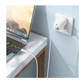 BOROFONE BX121/ USB кабель Type-C/ 1m/ 3A/ белый (B-23078)