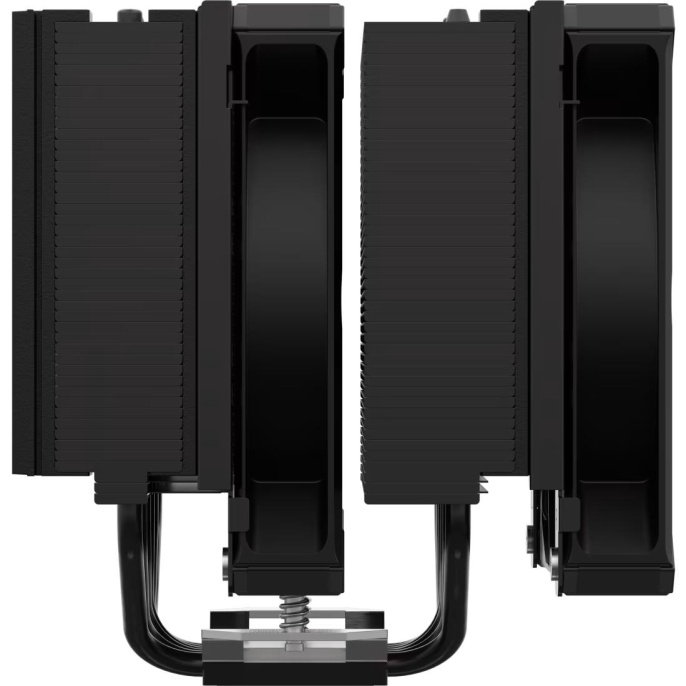Кулер для процессора CPU Cooler Corsair A115 Twin Tower 270W, 4-pin PWM, 165mm, Al/Cu, 6x6mm, 2x140mm, 84.5CFM, 33.9dBA, 1600RPM, S: 1851/1700/1200/115X, AM5/AM4, black CT-9010011-WW
