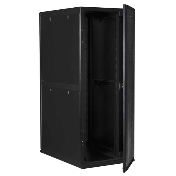 Серверный шкаф SMARTWATT Серверный шкаф Rack S-Series 42U 800x1200мм, двери с перфорацией, боковые панели 4шт и ролики в комплекте, черный 4512020620016 (IRS42812)