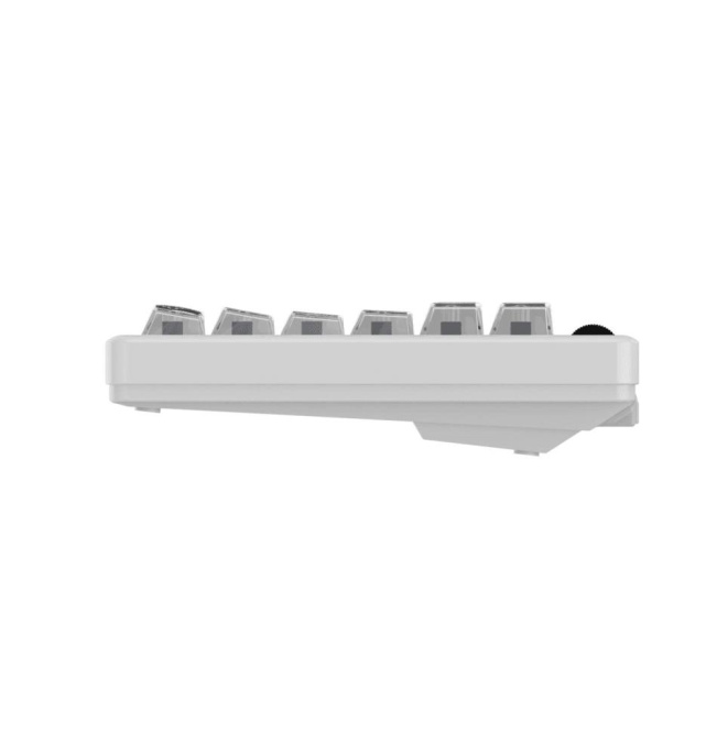 Клавиатура механическая беспроводная Dareu A84 Pro White белый , 84 клавиши, switch BlueSky V3 linear , подсветка RGB, подключение проводное+Bluetooth+2.4GHz, аккумулятор 2000mAh