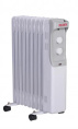 Масляный радиатор Ресанта ОМ-12А, с терморегулятором, 2500Вт, 11 секций, 3 режима, белый [67/3/21]