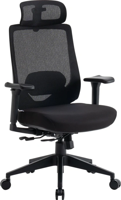 Кресло компьютерное EVOLUTION HybridFlex Black