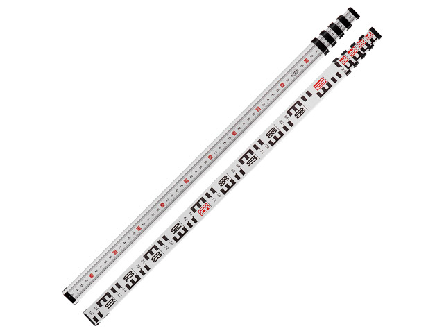 Рейка телескопическая для нивелира BULL 1-5 метров, алюминий 180360523