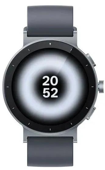 Смарт-часы Realme Watch S5 44мм 1.43" AMOLED корп.серый рем.серый 6941764490468