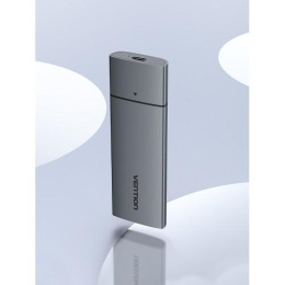 Корпус для SSD Vention USB 3.1 Gen 2-C M.2 NVMe Серый (KPGH0)