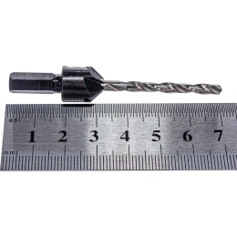Сверло пилотное по дереву и зенкер №8 для шурупов 4 мм, размер №10 Gigant GT-064