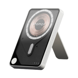 Внешний аккумулятор Momax IP131 1-Power X Pro 5000mAh Белый IP131HKW совместимость с MagSafe, 20 Вт PD и быстрая зарядка Qualcomm Quick Charge 3.0